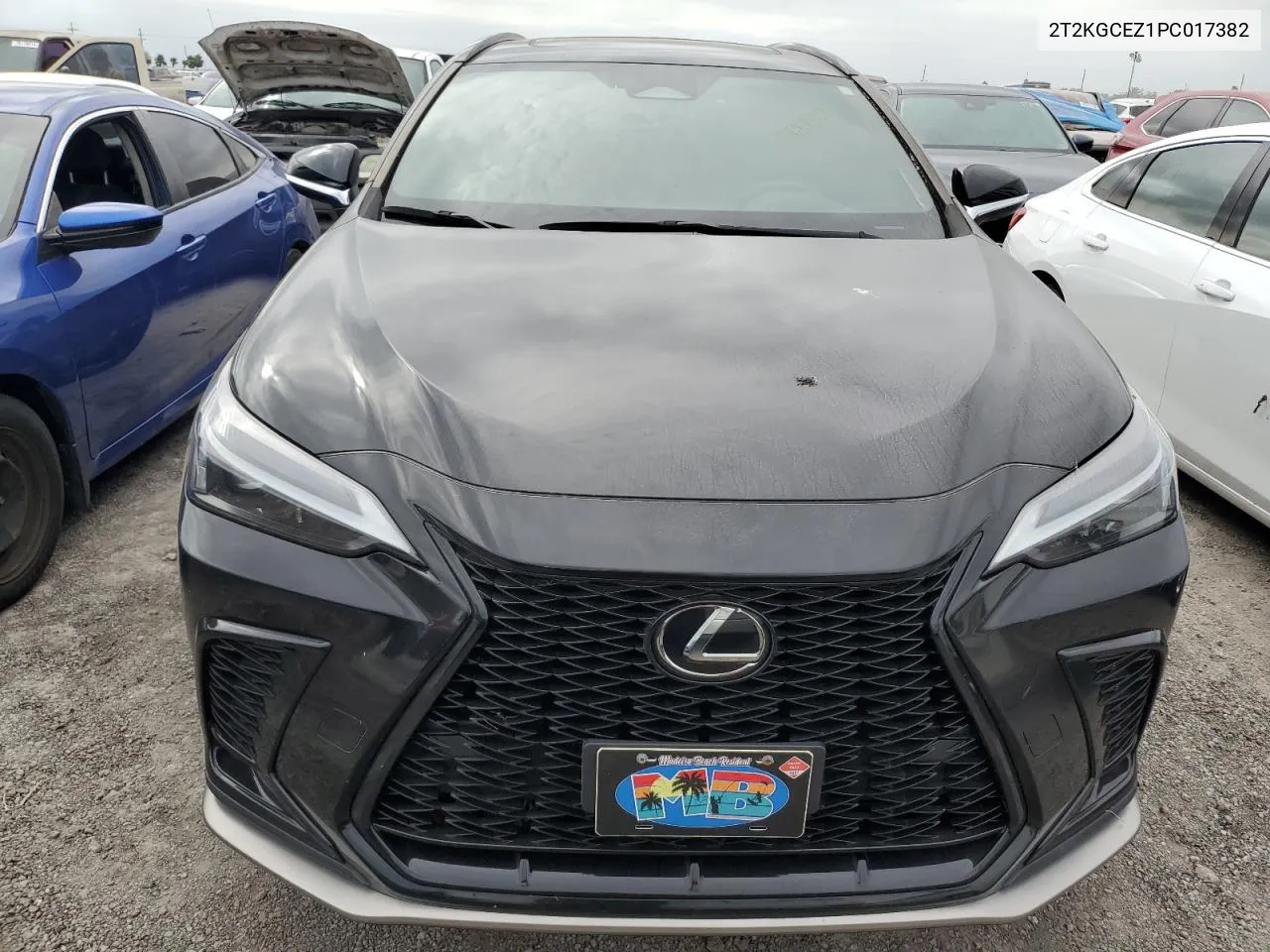 2023 Lexus Nx 350 VIN: 2T2KGCEZ1PC017382 Lot: 76878784