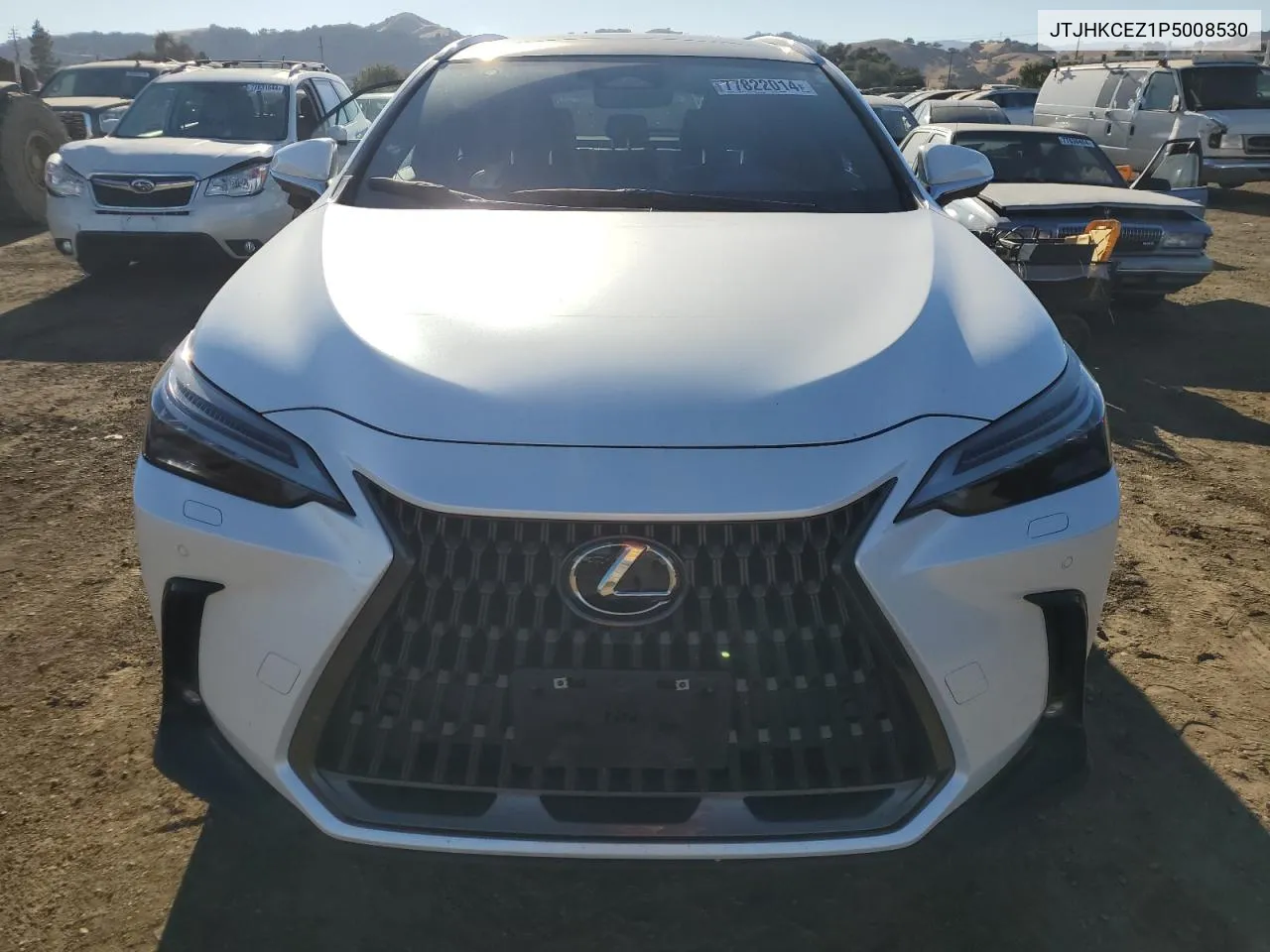 2023 Lexus Nx 350H VIN: JTJHKCEZ1P5008530 Lot: 77822014