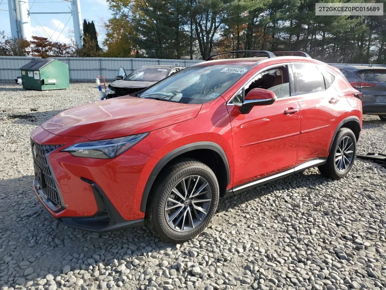 2023 Lexus Nx 350H VIN: 2T2GKCEZ0PC015689 Lot: 78589424