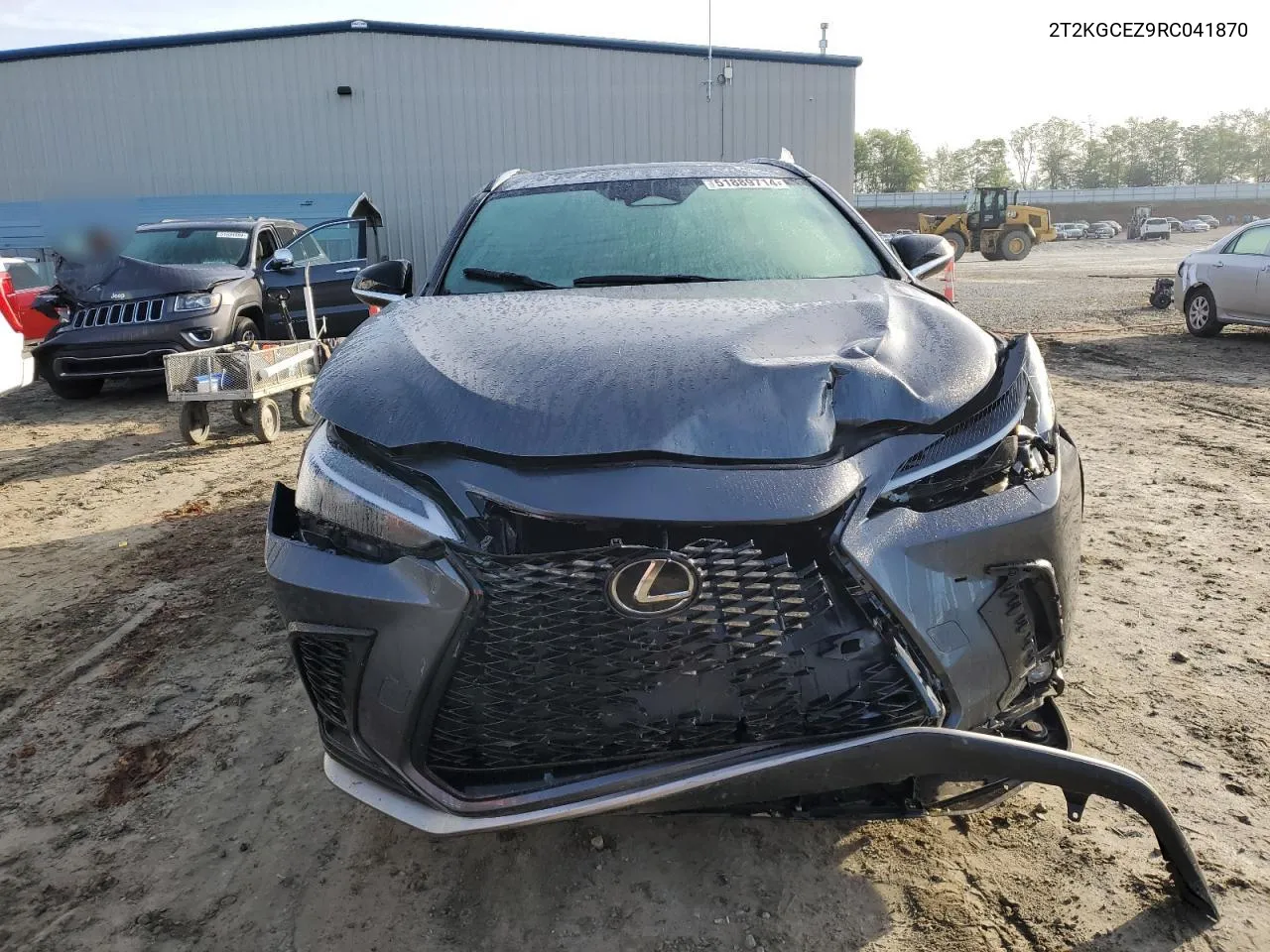 2024 Lexus Nx 350 Luxury VIN: 2T2KGCEZ9RC041870 Lot: 51889714