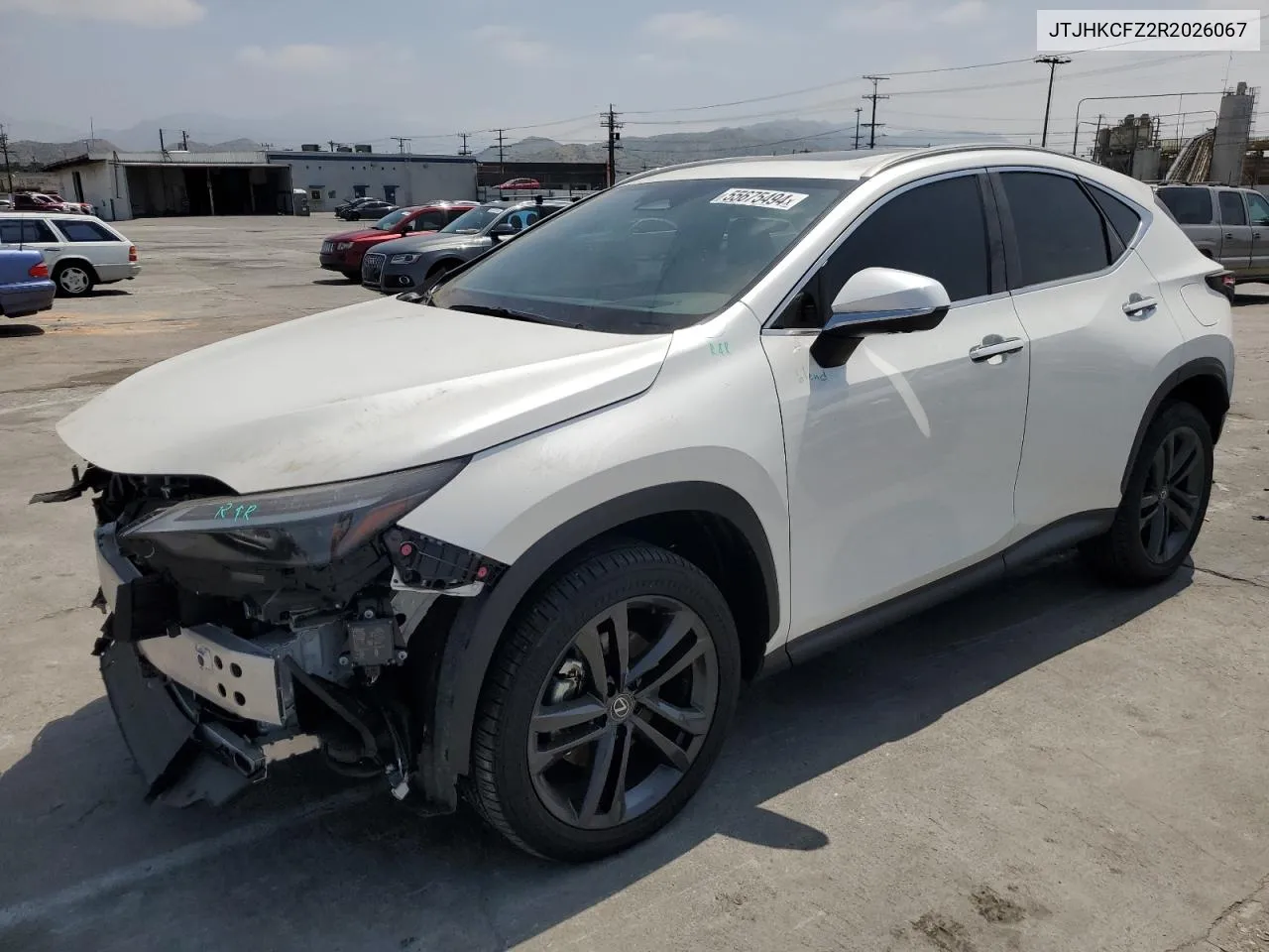 2024 Lexus Nx 450H Luxury VIN: JTJHKCFZ2R2026067 Lot: 55675494