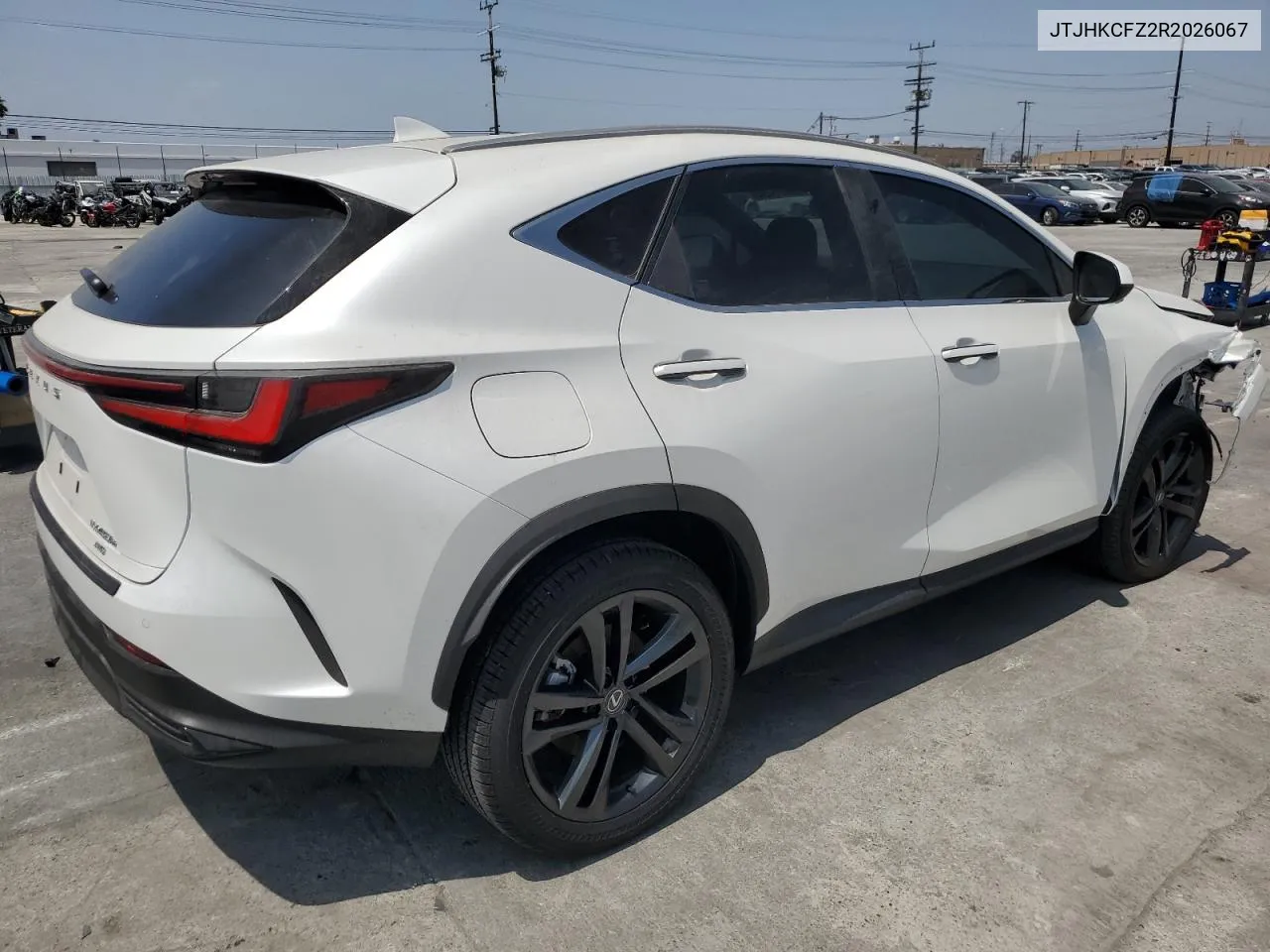 2024 Lexus Nx 450H Luxury VIN: JTJHKCFZ2R2026067 Lot: 55675494