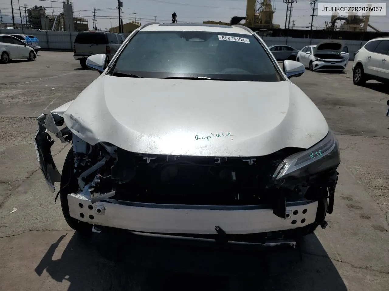 2024 Lexus Nx 450H Luxury VIN: JTJHKCFZ2R2026067 Lot: 55675494