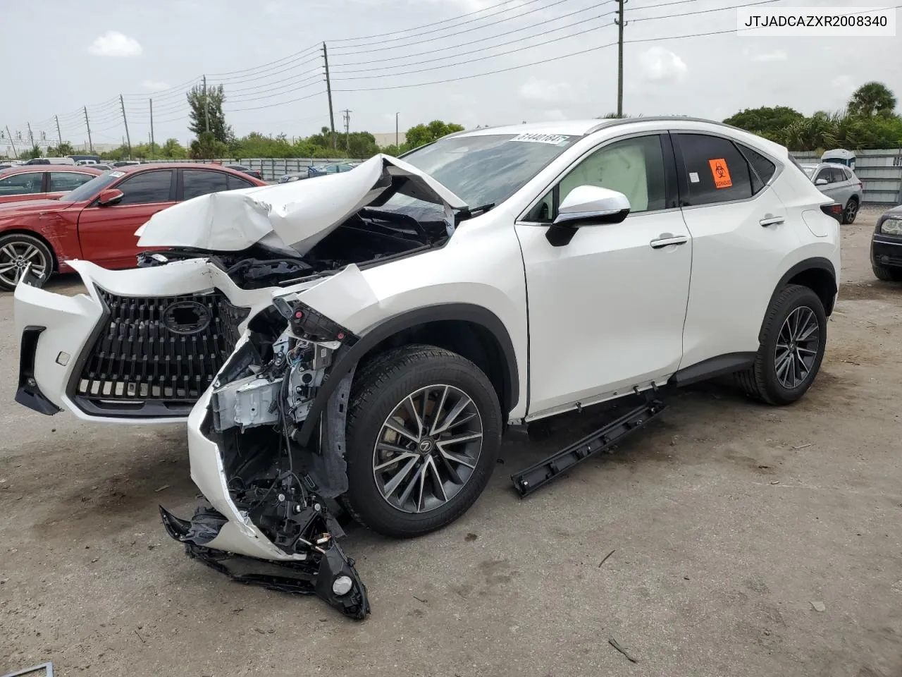 2024 Lexus Nx 250 Base VIN: JTJADCAZXR2008340 Lot: 61440184