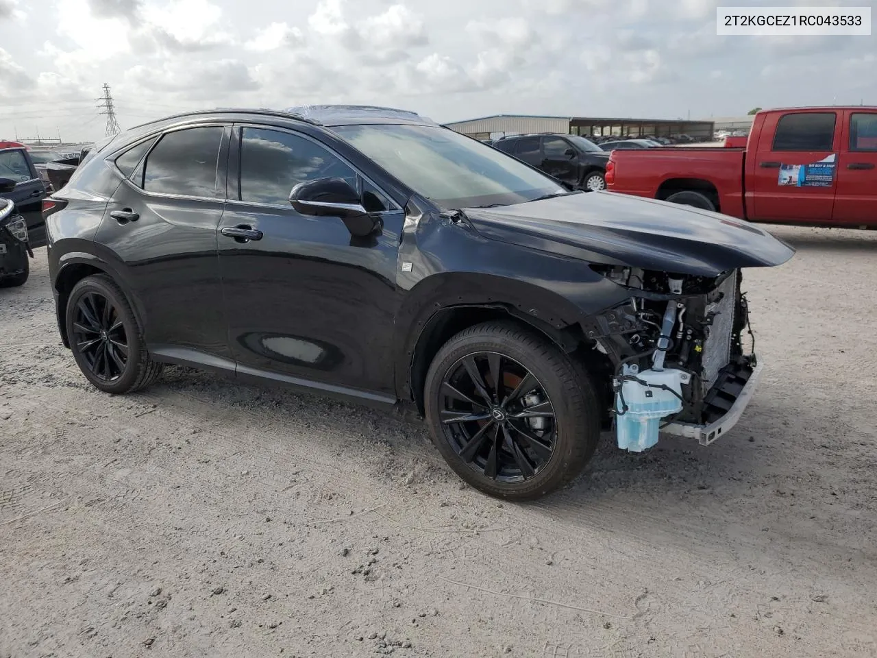 2024 Lexus Nx 350 Luxury VIN: 2T2KGCEZ1RC043533 Lot: 61814964