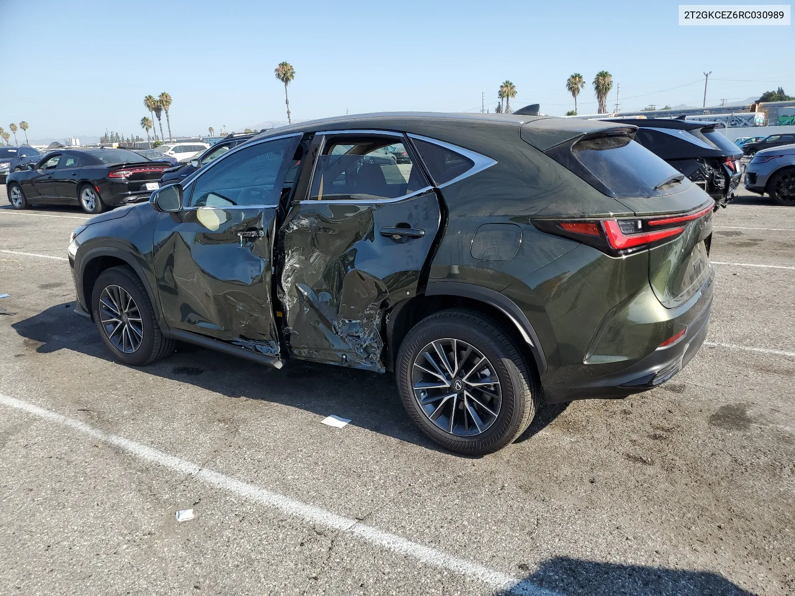 2024 Lexus Nx 350H Base VIN: 2T2GKCEZ6RC030989 Lot: 64832444