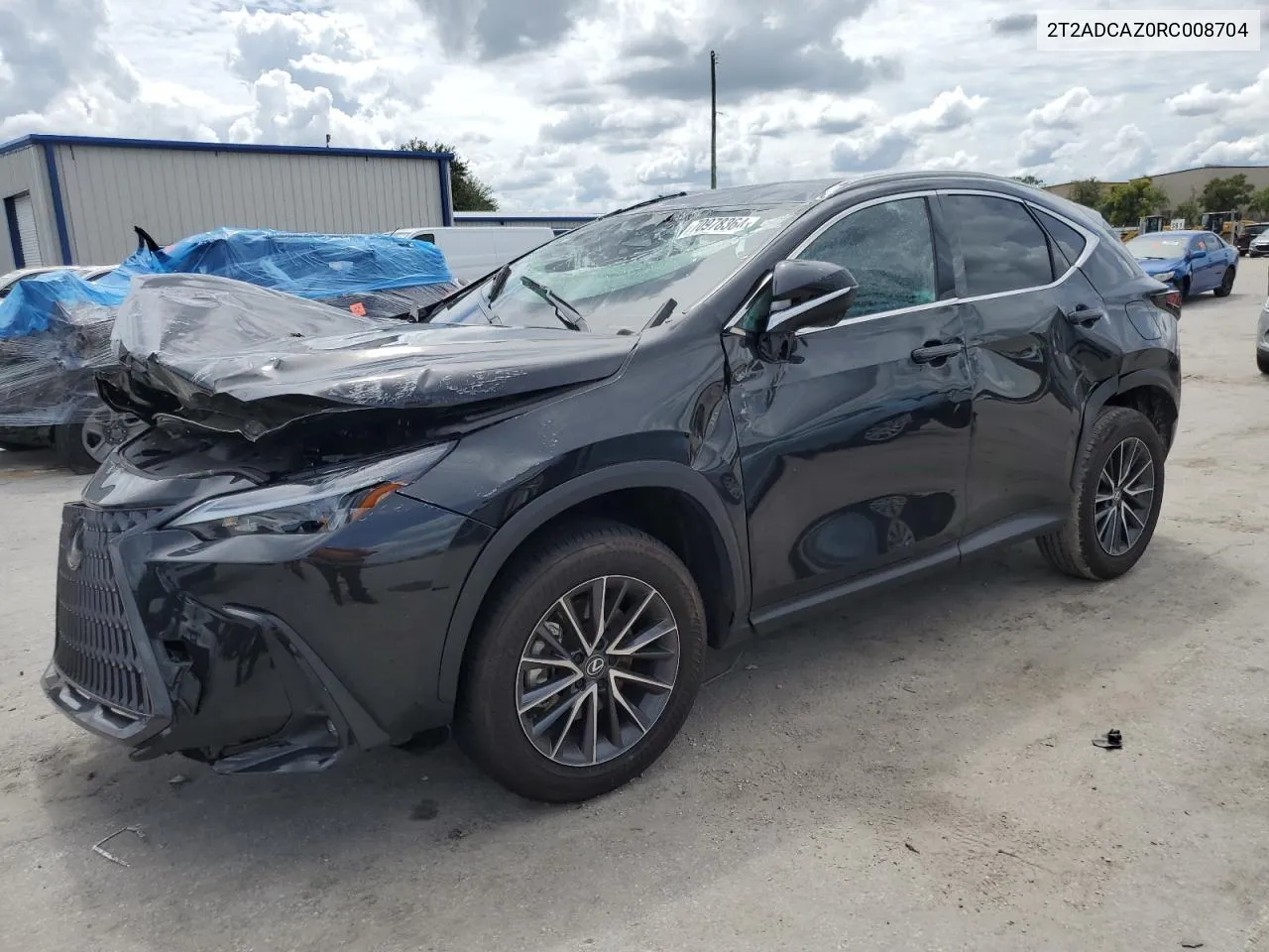 2024 Lexus Nx 250 Base VIN: 2T2ADCAZ0RC008704 Lot: 70978364