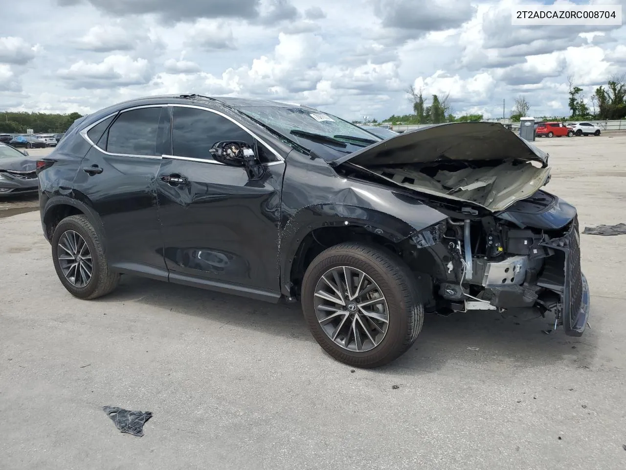 2024 Lexus Nx 250 Base VIN: 2T2ADCAZ0RC008704 Lot: 70978364