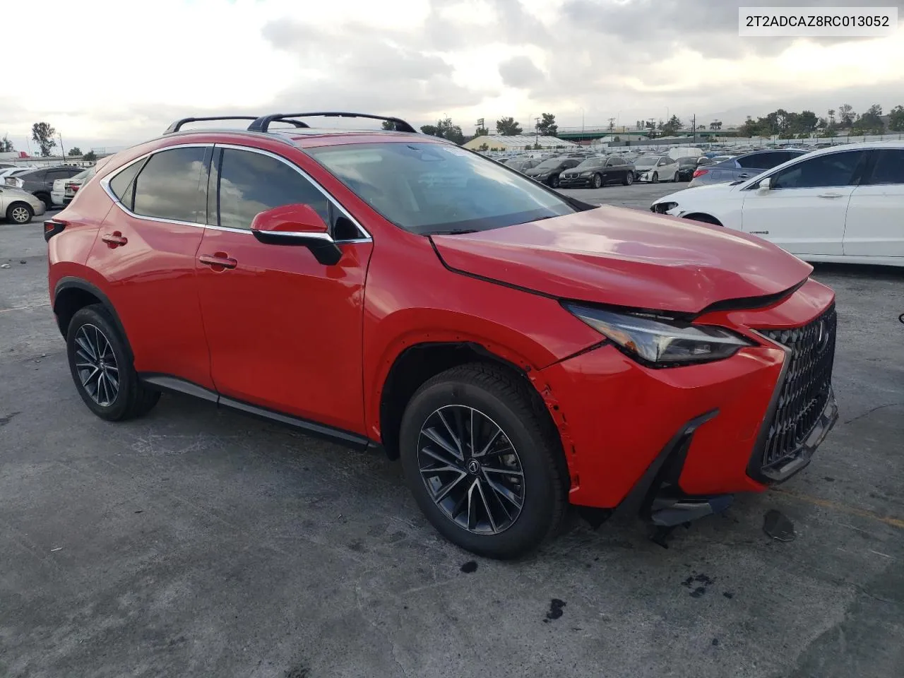 2024 Lexus Nx 250 Base VIN: 2T2ADCAZ8RC013052 Lot: 71814144