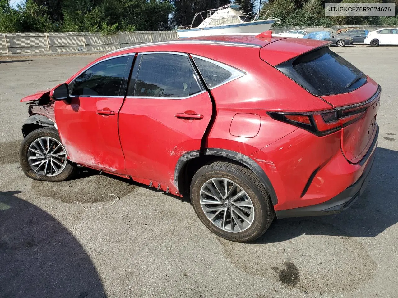 2024 Lexus Nx 350H Base VIN: JTJGKCEZ6R2024626 Lot: 74397974