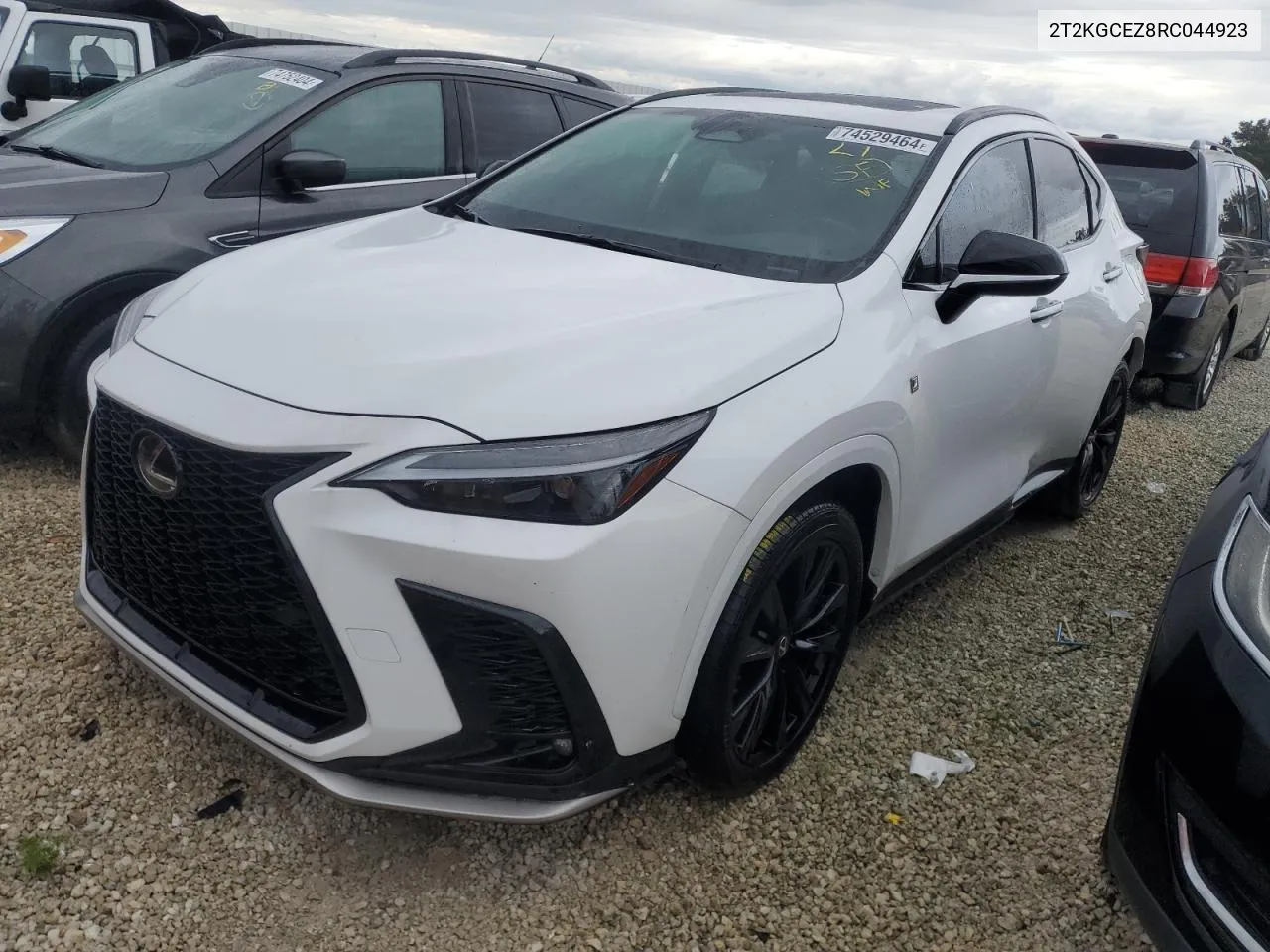 2024 Lexus Nx 350 Luxury VIN: 2T2KGCEZ8RC044923 Lot: 74529464