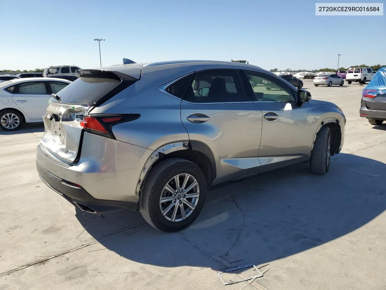 2024 Lexus Nx 350H Base VIN: 2T2GKCEZ9RC016584 Lot: 74680114