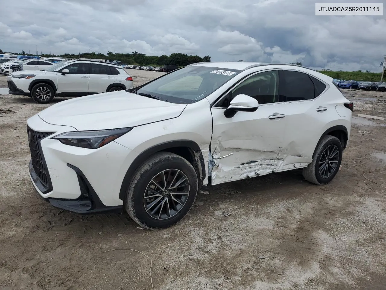 2024 Lexus Nx 250 Base VIN: JTJADCAZ5R2011145 Lot: 74993474