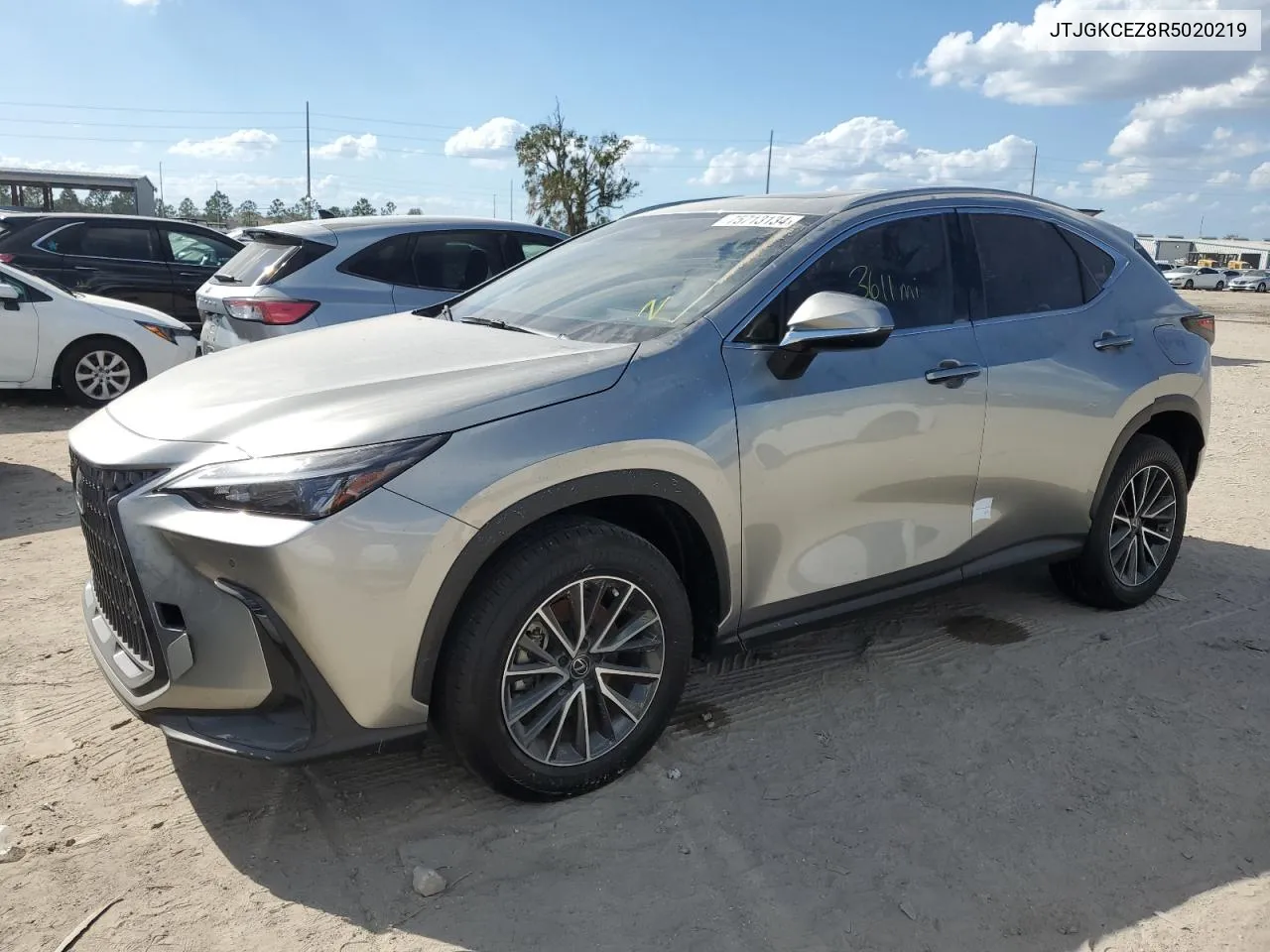 2024 Lexus Nx 350H Base VIN: JTJGKCEZ8R5020219 Lot: 75713134