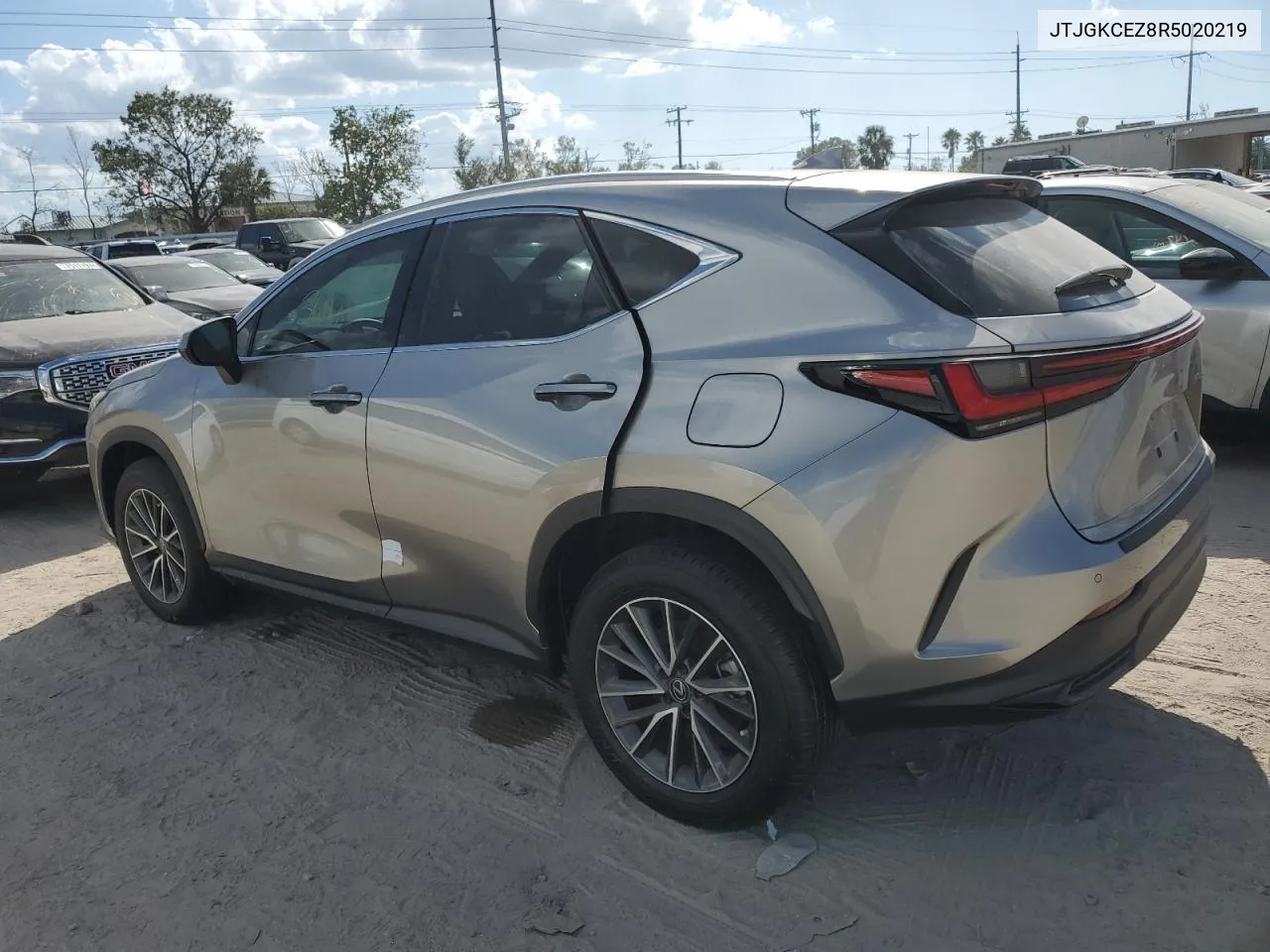 2024 Lexus Nx 350H Base VIN: JTJGKCEZ8R5020219 Lot: 75713134