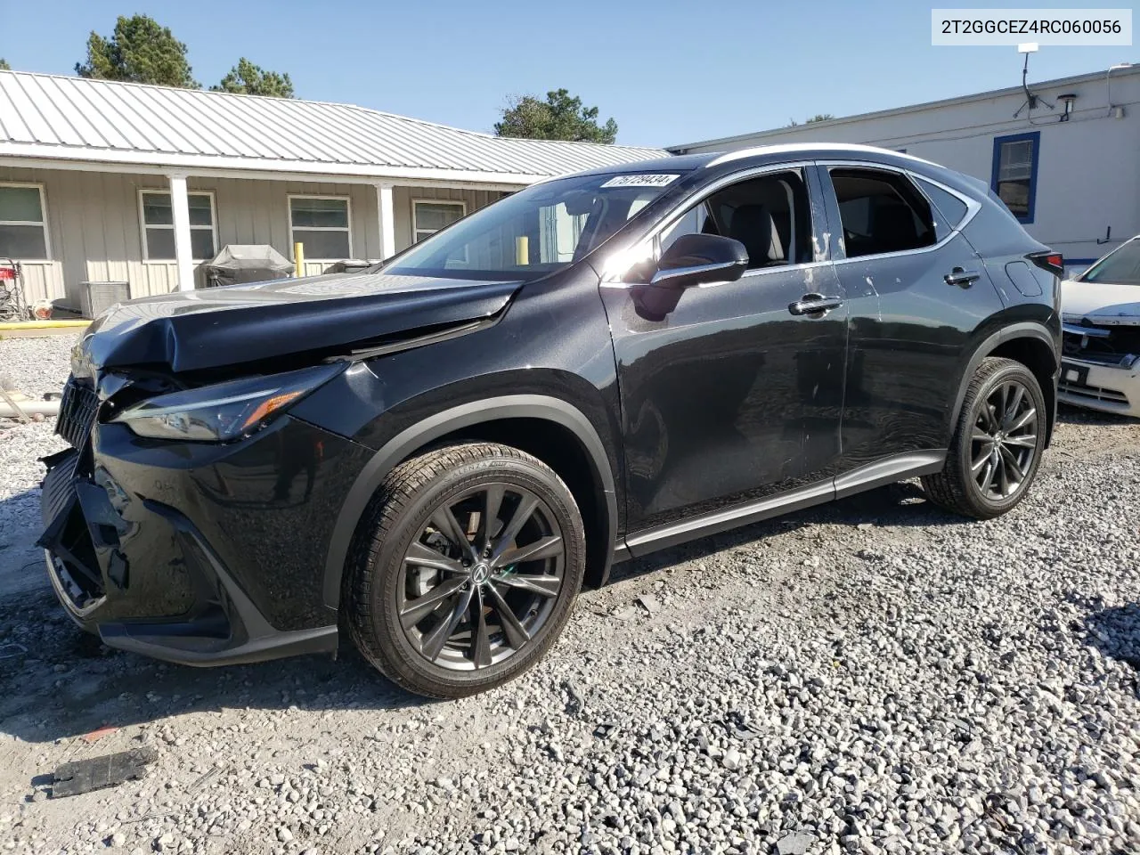 2024 Lexus Nx 350 Premium VIN: 2T2GGCEZ4RC060056 Lot: 75729434