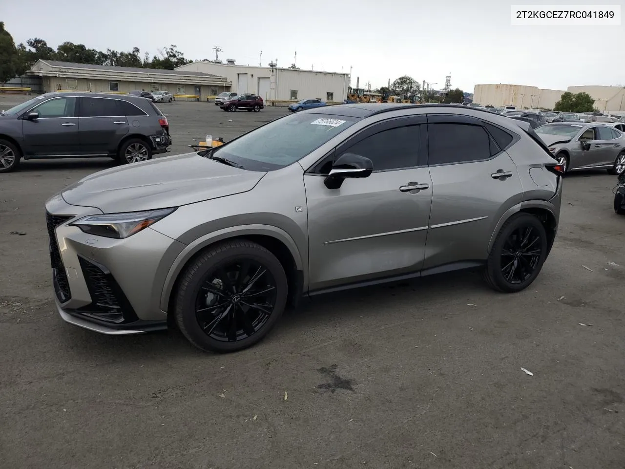 2024 Lexus Nx 350 Luxury VIN: 2T2KGCEZ7RC041849 Lot: 75766024