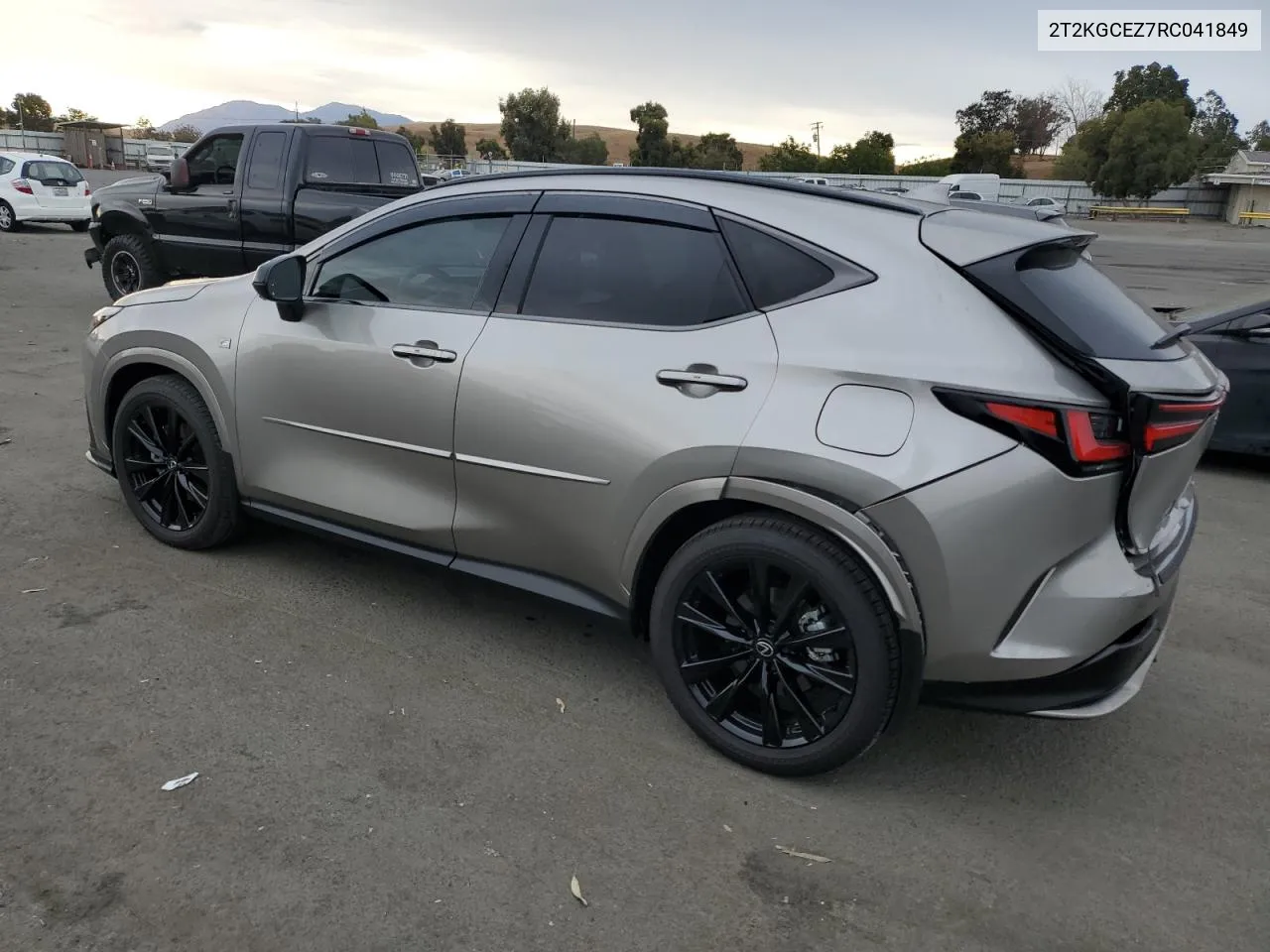 2024 Lexus Nx 350 Luxury VIN: 2T2KGCEZ7RC041849 Lot: 75766024