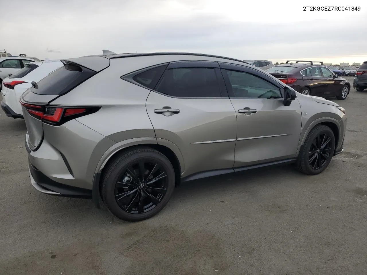 2024 Lexus Nx 350 Luxury VIN: 2T2KGCEZ7RC041849 Lot: 75766024