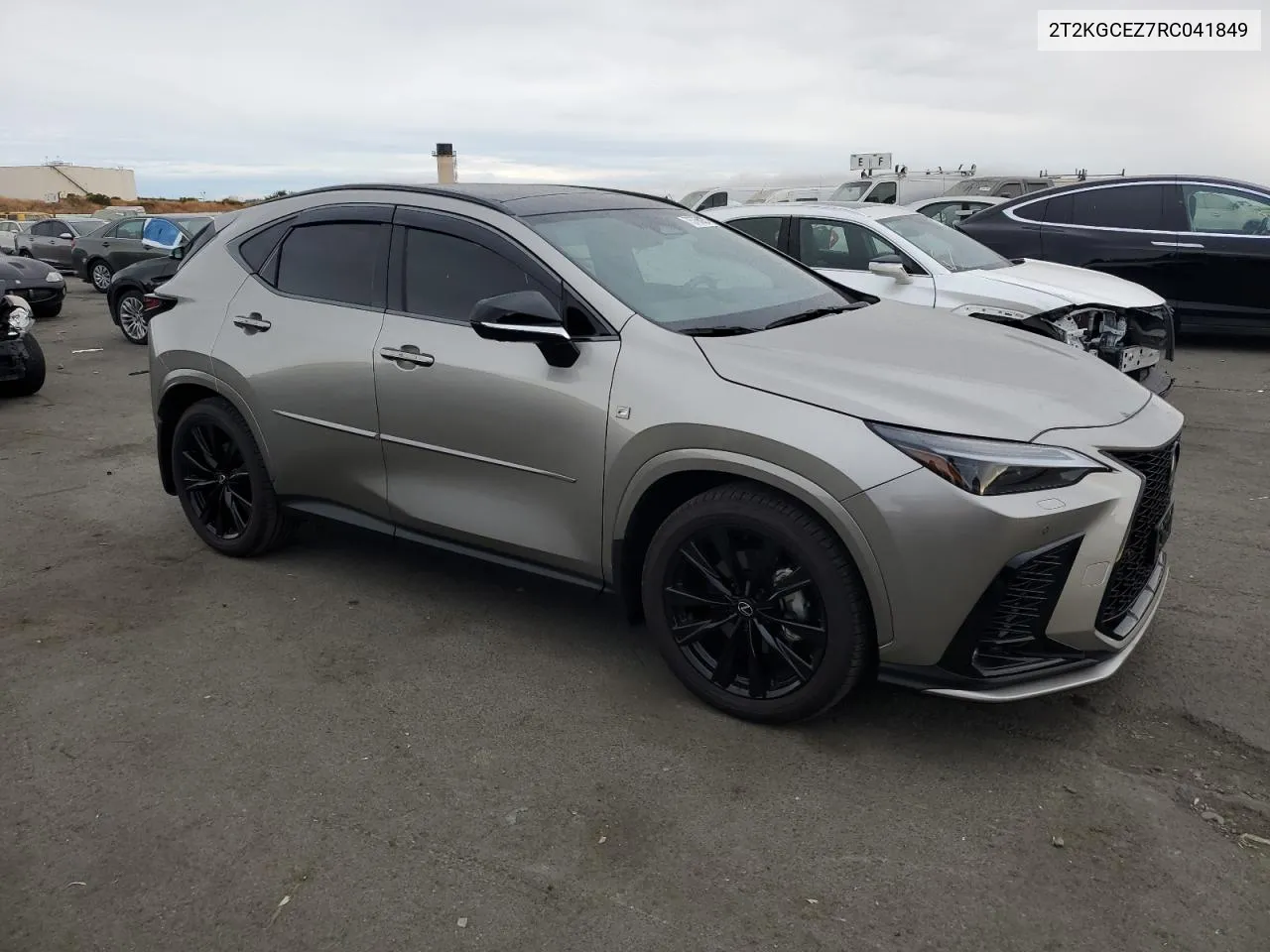 2024 Lexus Nx 350 Luxury VIN: 2T2KGCEZ7RC041849 Lot: 75766024