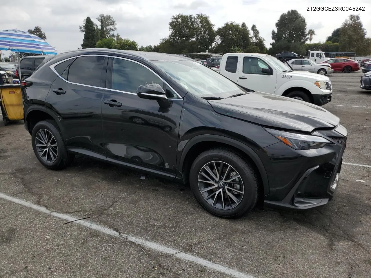 2024 Lexus Nx 350 Premium VIN: 2T2GGCEZ3RC045242 Lot: 76500114