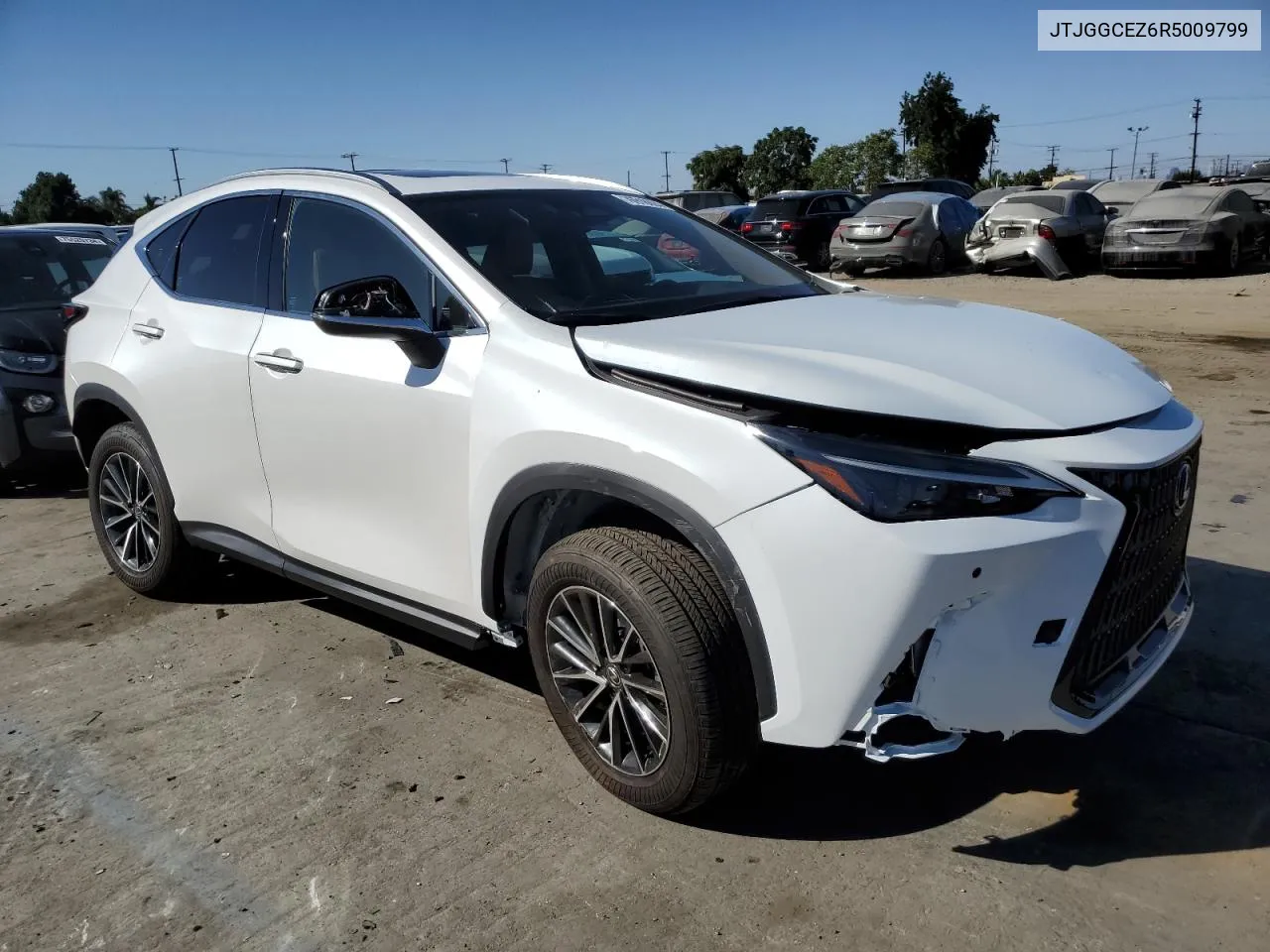 2024 Lexus Nx 350 Premium VIN: JTJGGCEZ6R5009799 Lot: 76918694