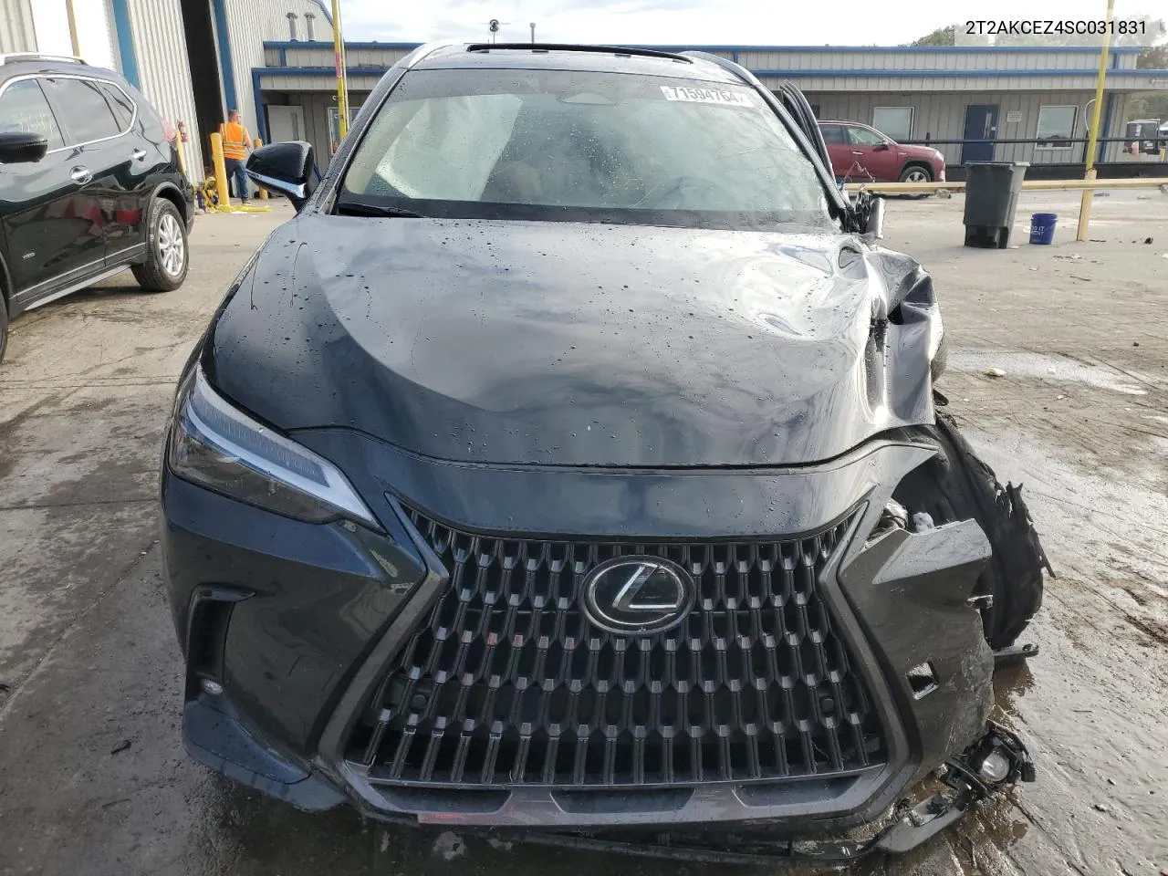 2025 Lexus Nx 350H Base VIN: 2T2AKCEZ4SC031831 Lot: 71594764