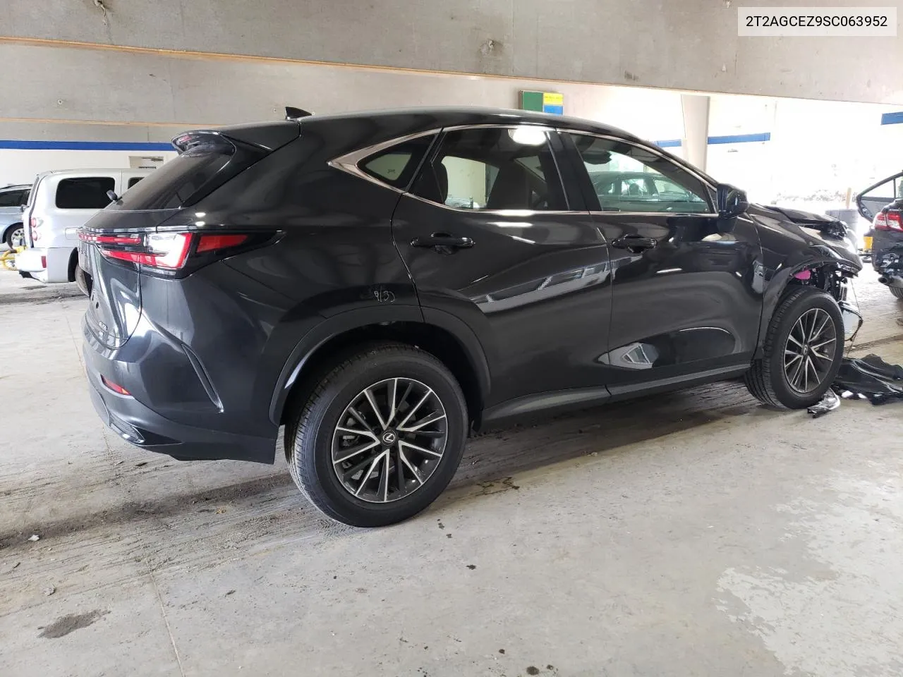 2025 Lexus Nx 350 Base VIN: 2T2AGCEZ9SC063952 Lot: 74390434