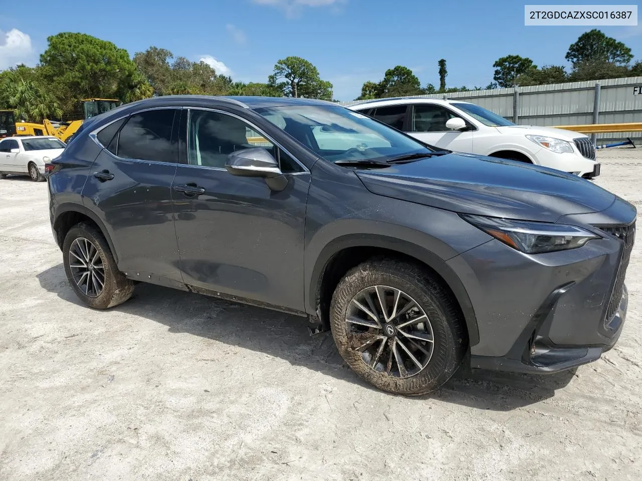 2025 Lexus Nx 250 Premium VIN: 2T2GDCAZXSC016387 Lot: 75824514