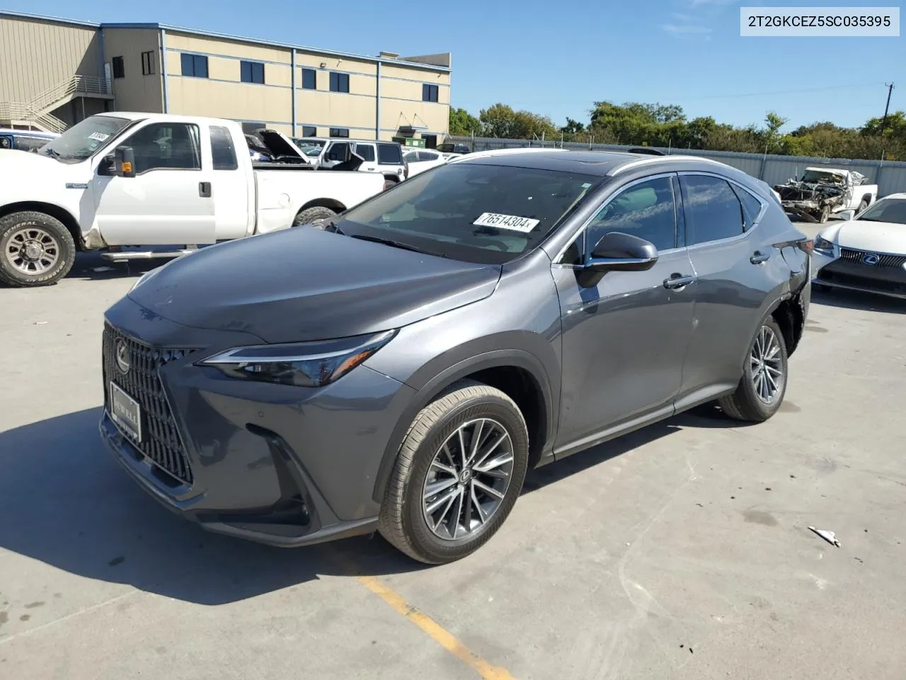 2025 Lexus Nx 350H Base VIN: 2T2GKCEZ5SC035395 Lot: 76514304