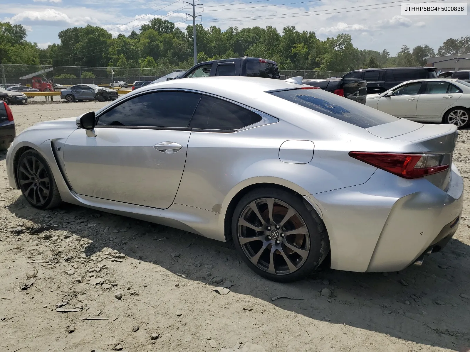 2015 Lexus Rc-F VIN: JTHHP5BC4F5000838 Lot: 66652714