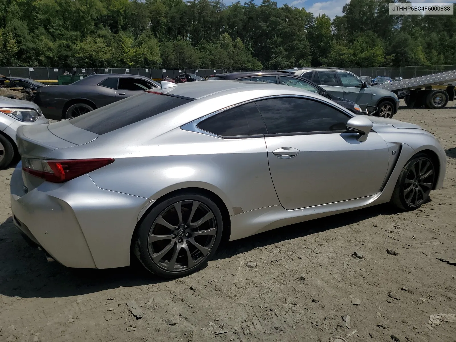 2015 Lexus Rc-F VIN: JTHHP5BC4F5000838 Lot: 66652714