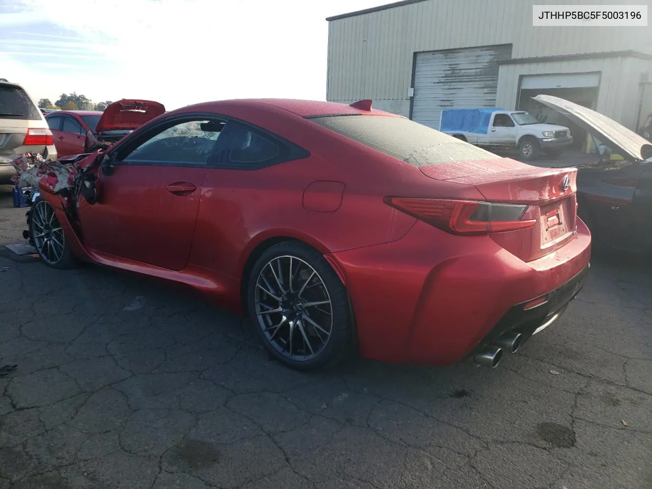 2015 Lexus Rc-F VIN: JTHHP5BC5F5003196 Lot: 77601864