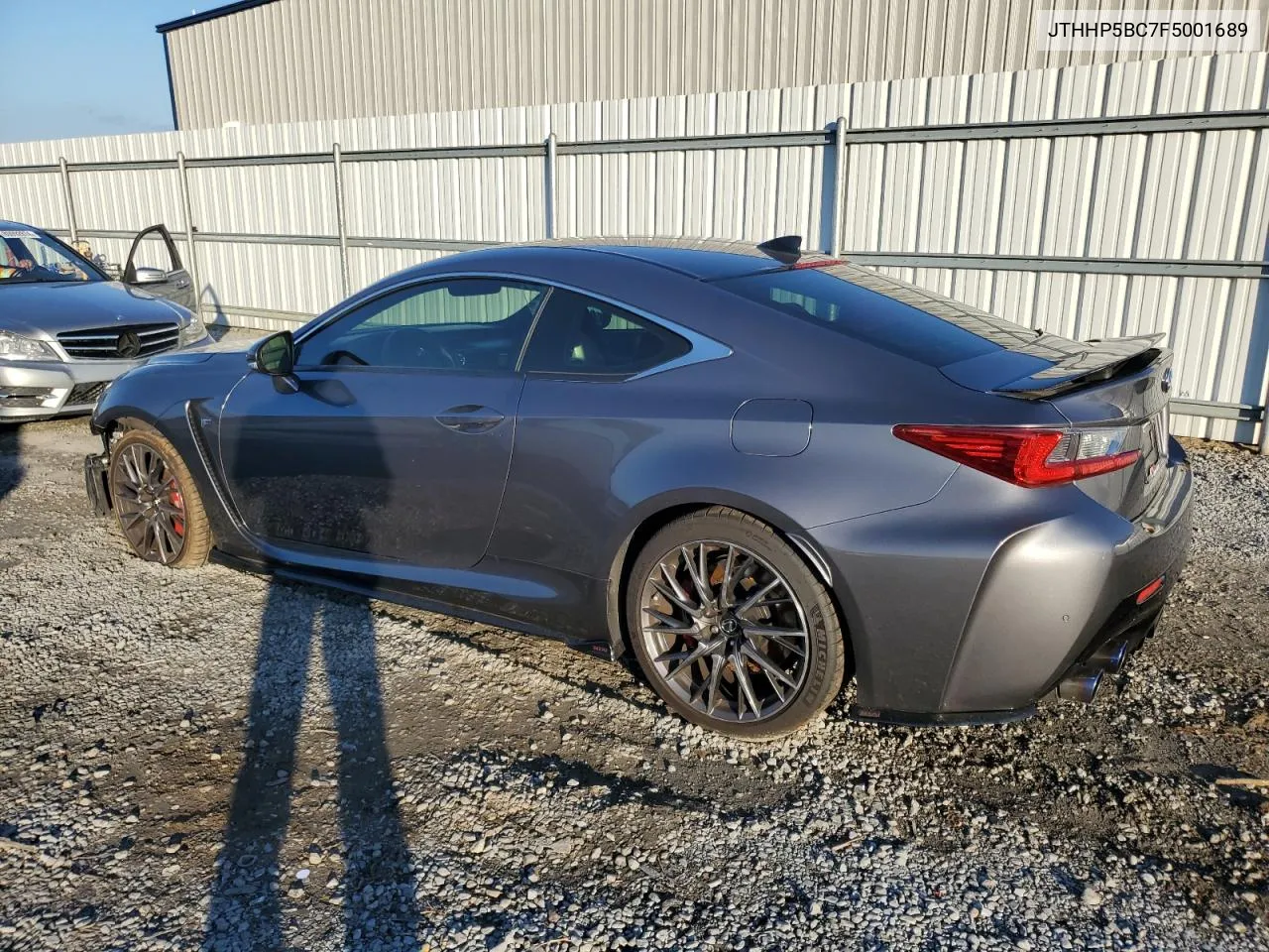 2015 Lexus Rc-F VIN: JTHHP5BC7F5001689 Lot: 79909664