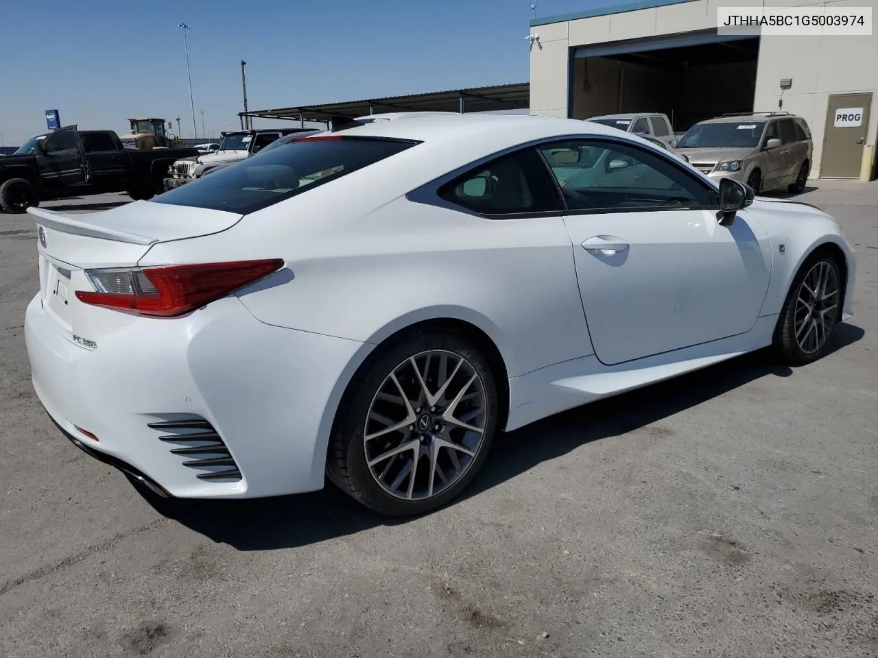 2016 Lexus Rc 200T VIN: JTHHA5BC1G5003974 Lot: 58750684