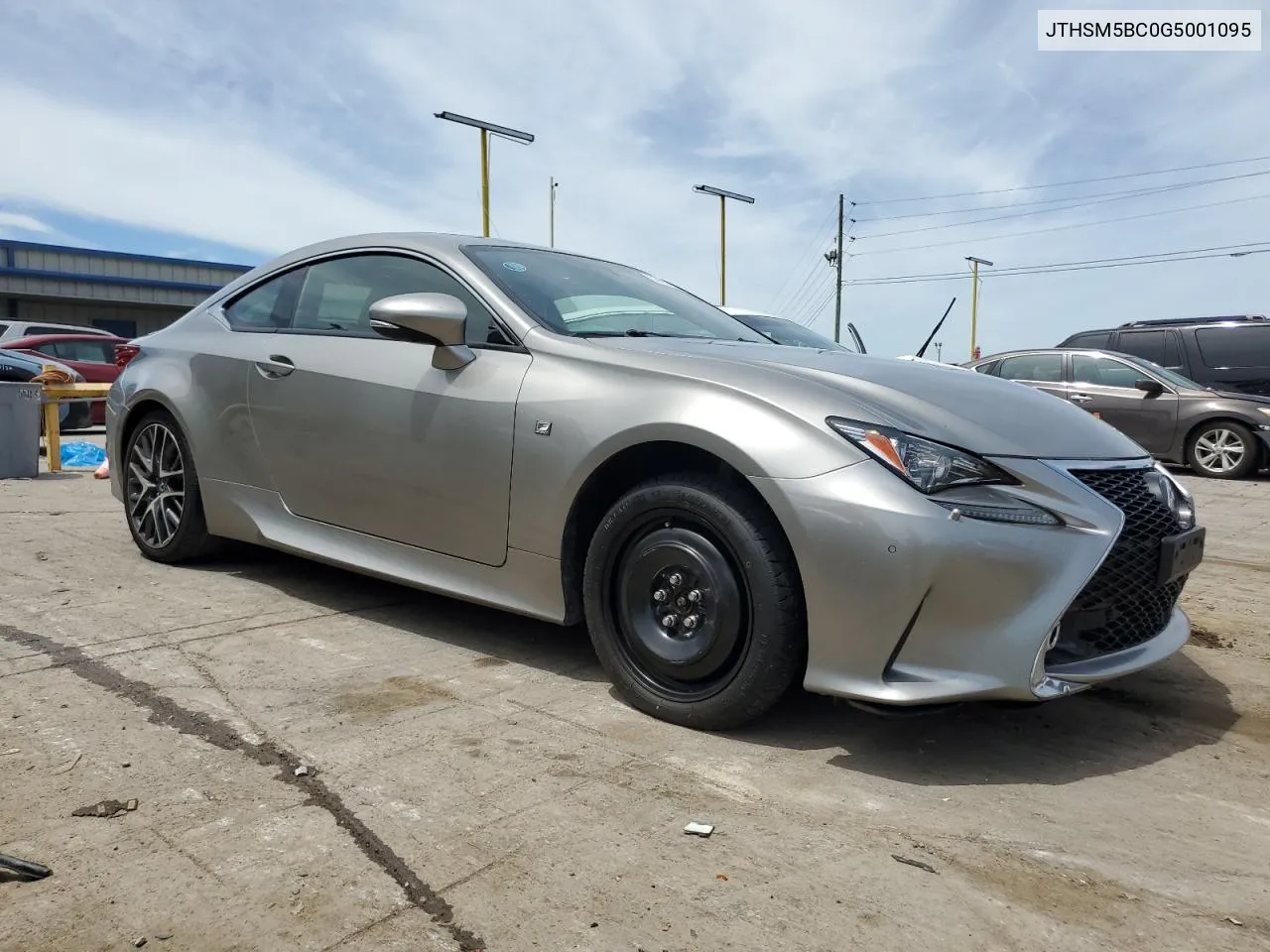 JTHSM5BC0G5001095 2016 Lexus Rc 300