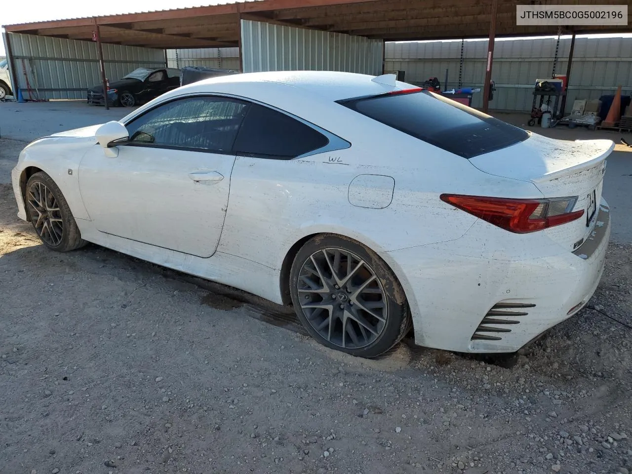 2016 Lexus Rc 300 VIN: JTHSM5BC0G5002196 Lot: 77487494