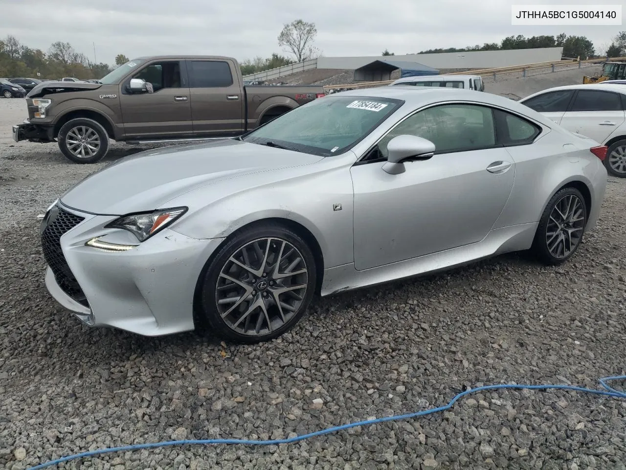 2016 Lexus Rc 200T VIN: JTHHA5BC1G5004140 Lot: 77854184