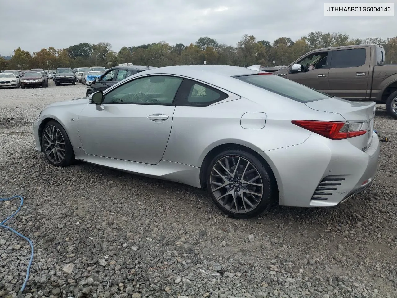 2016 Lexus Rc 200T VIN: JTHHA5BC1G5004140 Lot: 77854184