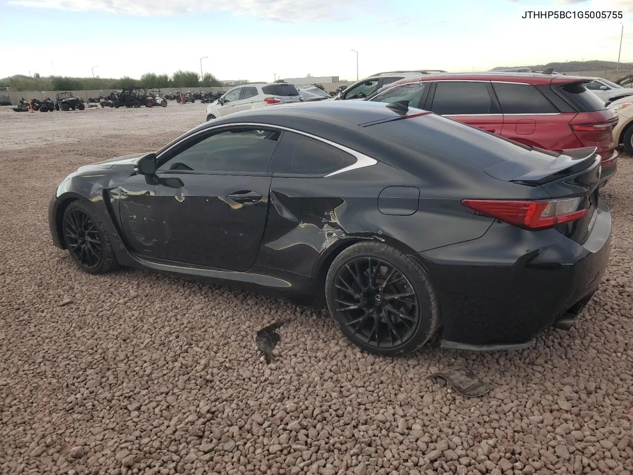 2016 Lexus Rc-F VIN: JTHHP5BC1G5005755 Lot: 79686404