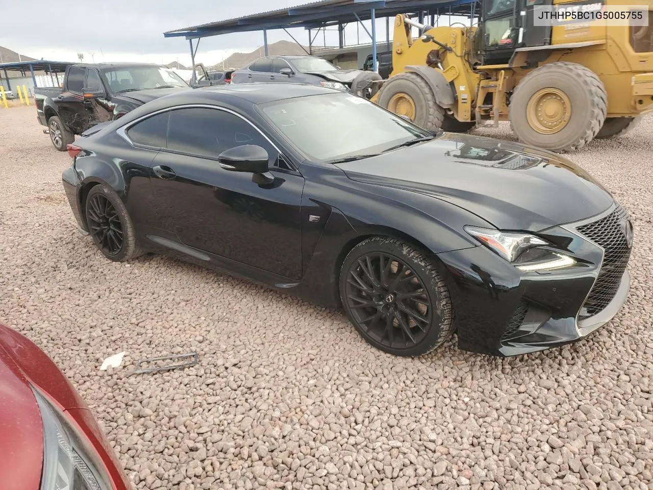 2016 Lexus Rc-F VIN: JTHHP5BC1G5005755 Lot: 79686404