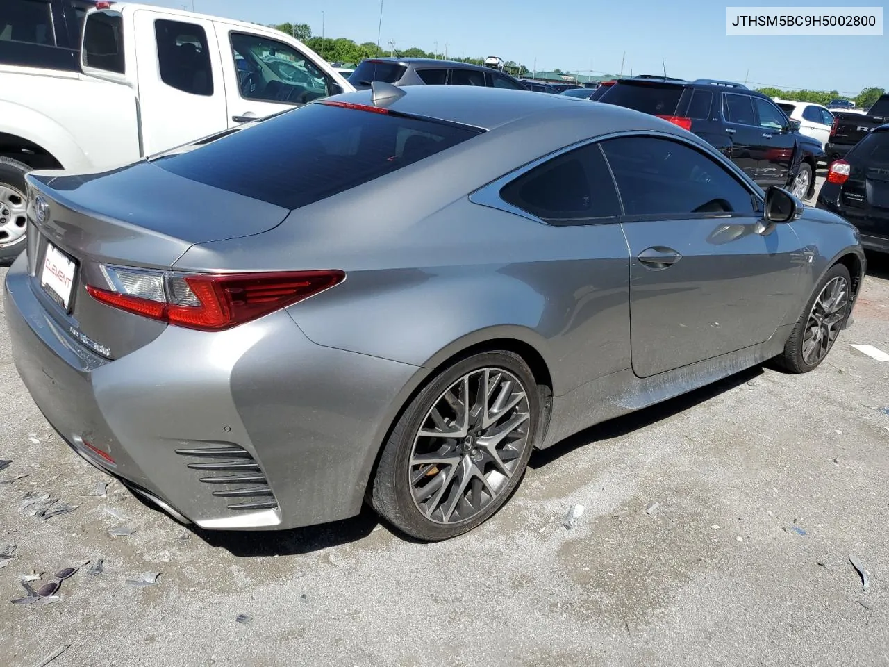 JTHSM5BC9H5002800 2017 Lexus Rc 300