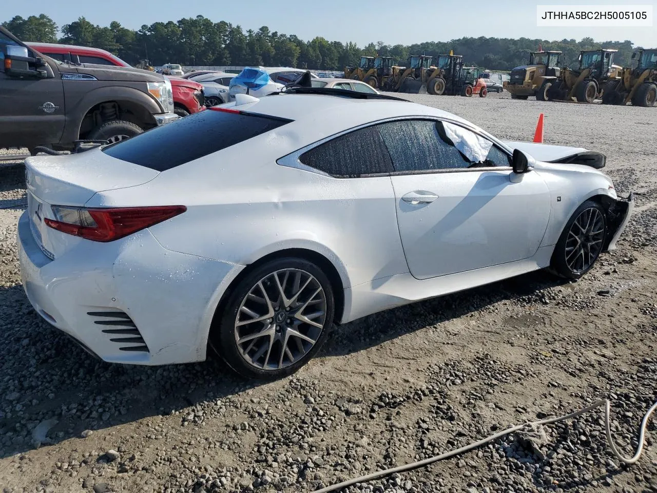 2017 Lexus Rc 200T VIN: JTHHA5BC2H5005105 Lot: 69255844