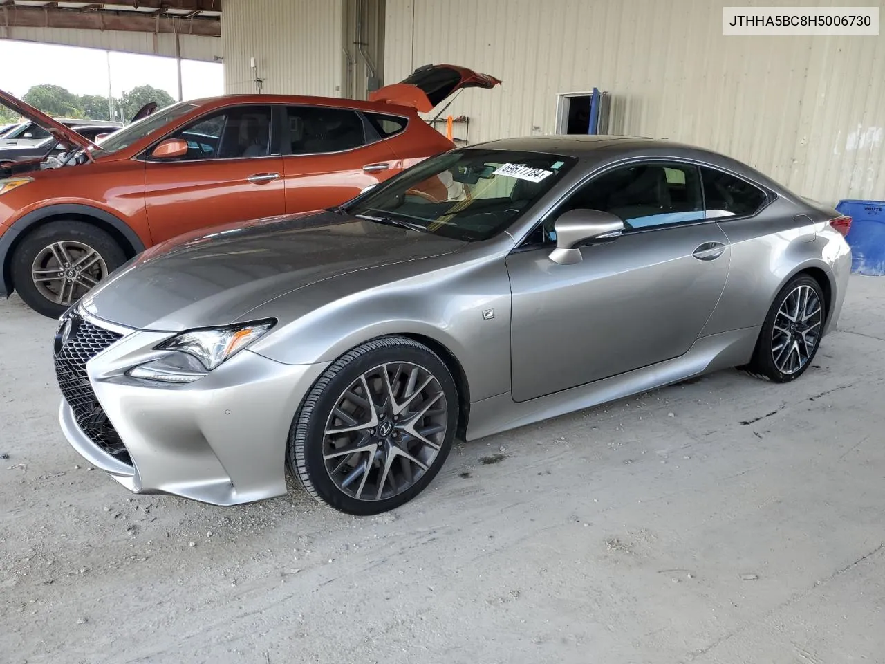 2017 Lexus Rc 200T VIN: JTHHA5BC8H5006730 Lot: 69677784