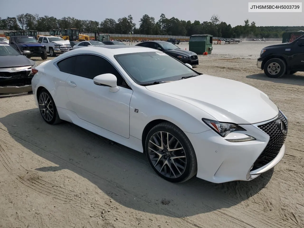 2017 Lexus Rc 300 VIN: JTHSM5BC4H5003739 Lot: 70691694