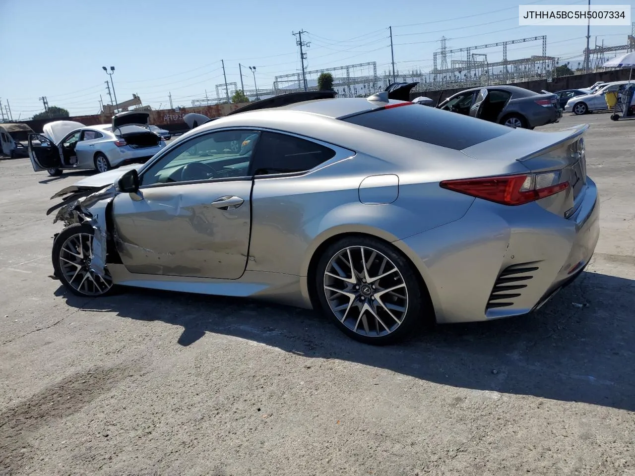 2017 Lexus Rc 200T VIN: JTHHA5BC5H5007334 Lot: 73853794