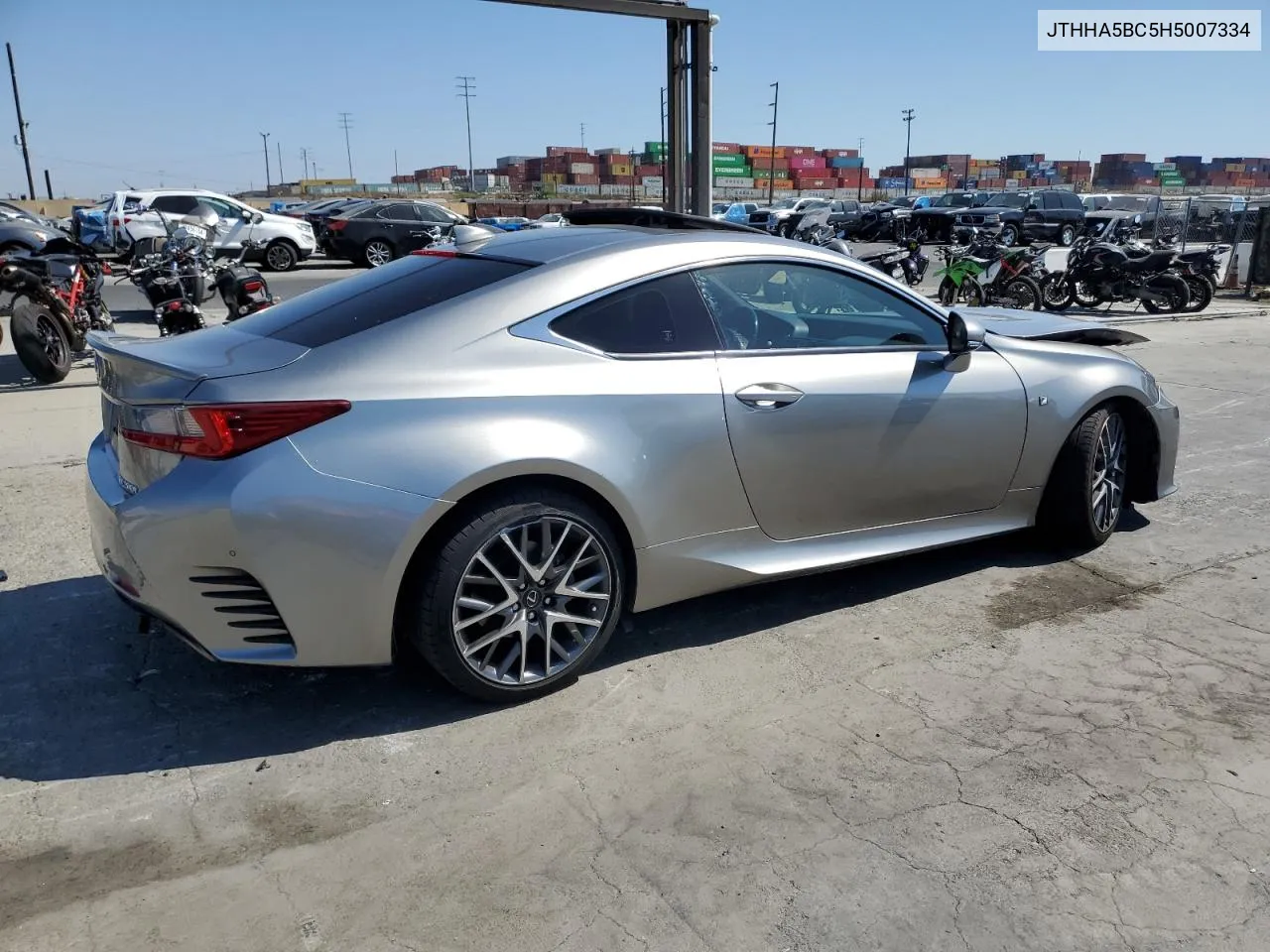 2017 Lexus Rc 200T VIN: JTHHA5BC5H5007334 Lot: 73853794