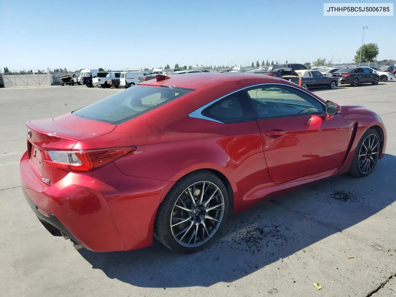 2018 Lexus Rc-F VIN: JTHHP5BC5J5006785 Lot: 71821694