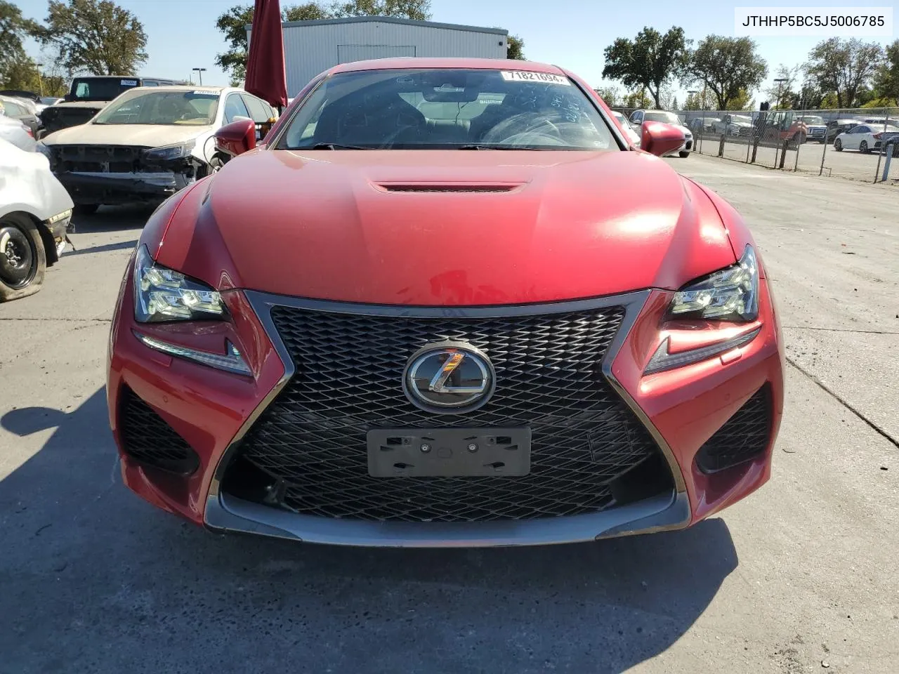 JTHHP5BC5J5006785 2018 Lexus Rc-F