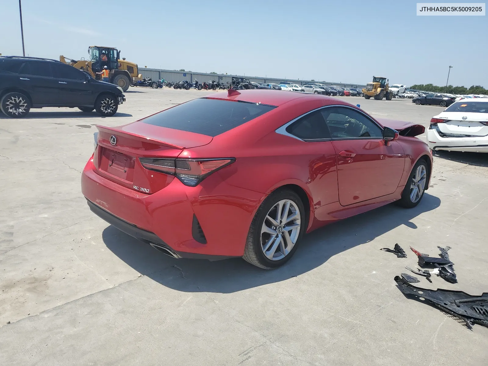 2019 Lexus Rc 300 VIN: JTHHA5BC5K5009205 Lot: 68540894